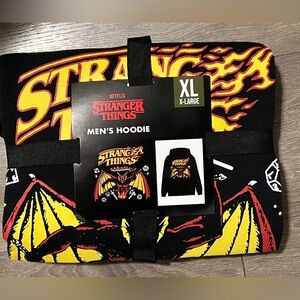 Stranger Things Pullover Hoodie Size XL New